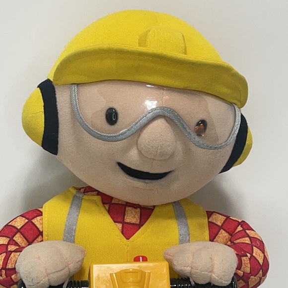 Vintage 2001 Bob The Builder Hasbro Talking! Shaking! Jackhammer! - Picture 9 of 10